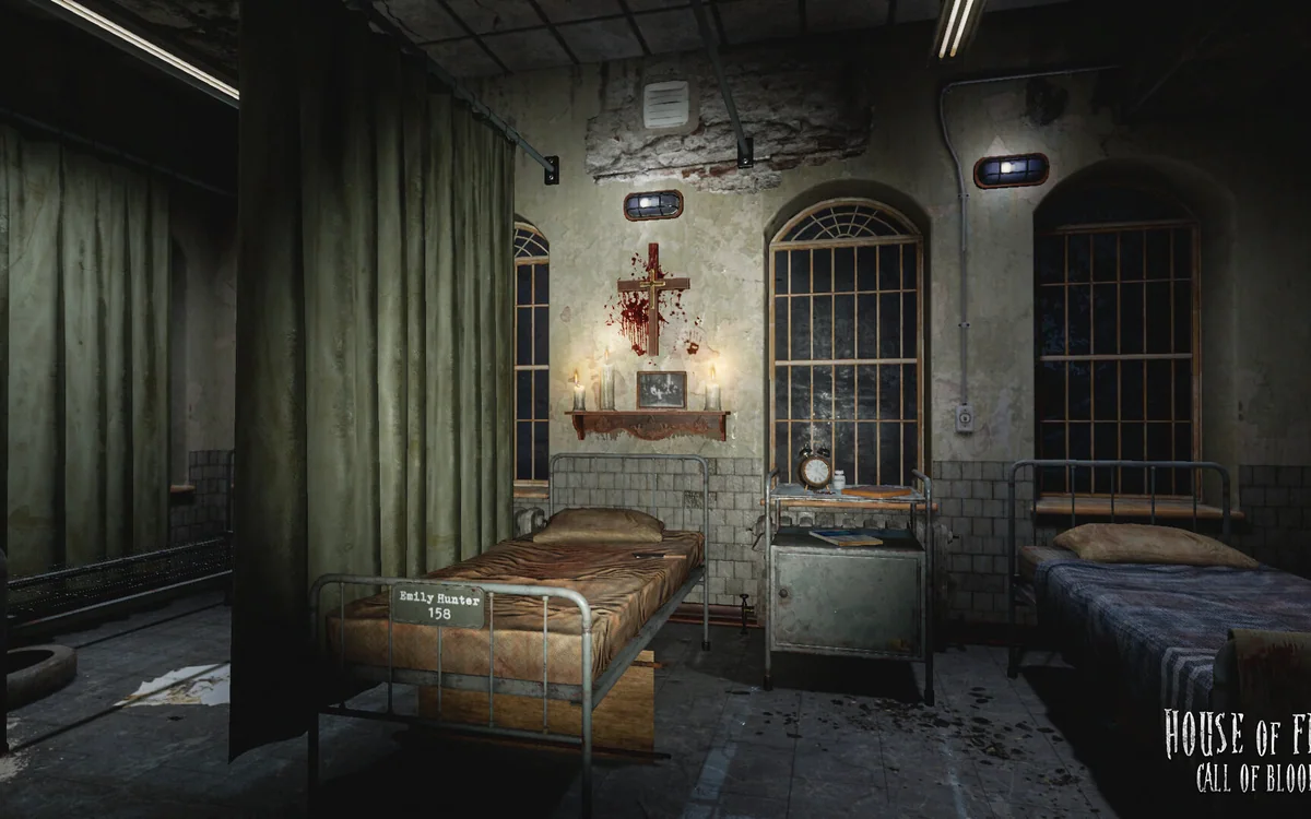 House of Fear: Call of Blood cooperative VR escape-room scene 4