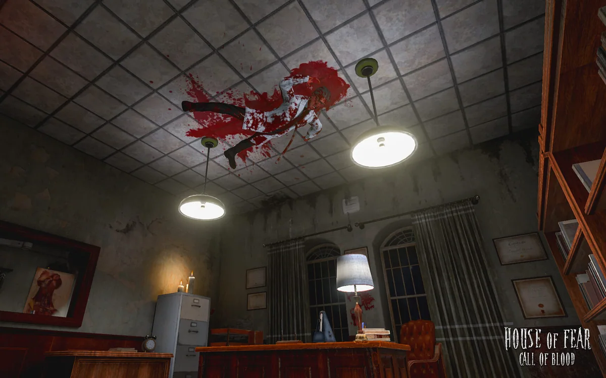 House of Fear: Call of Blood cooperative VR escape-room scene 5