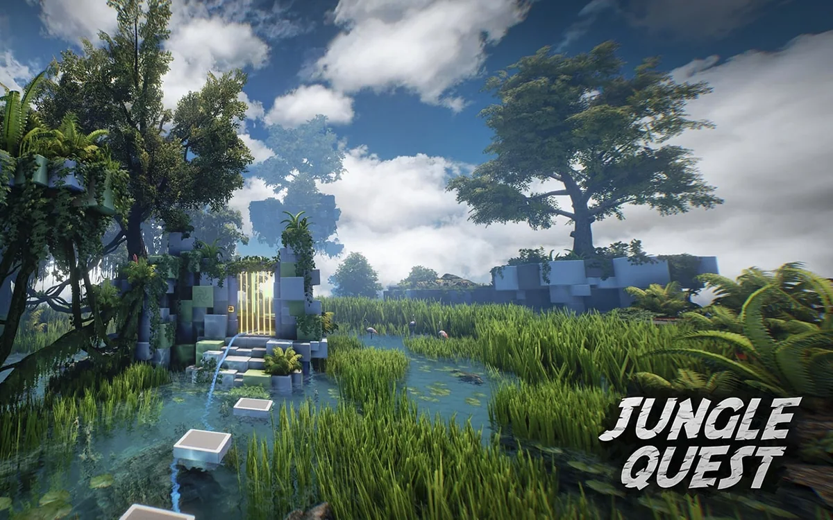Jungle Quest cooperative VR escape-room scene 4