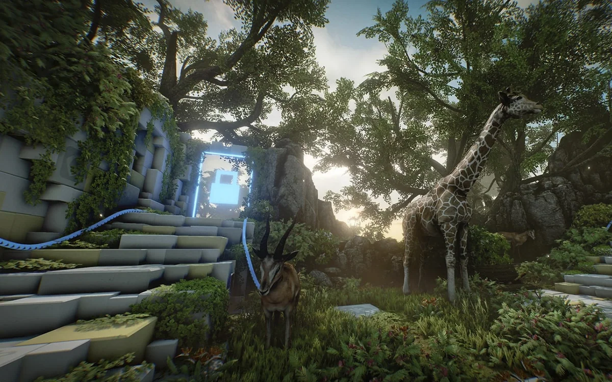 Jungle Quest cooperative VR escape-room scene 7