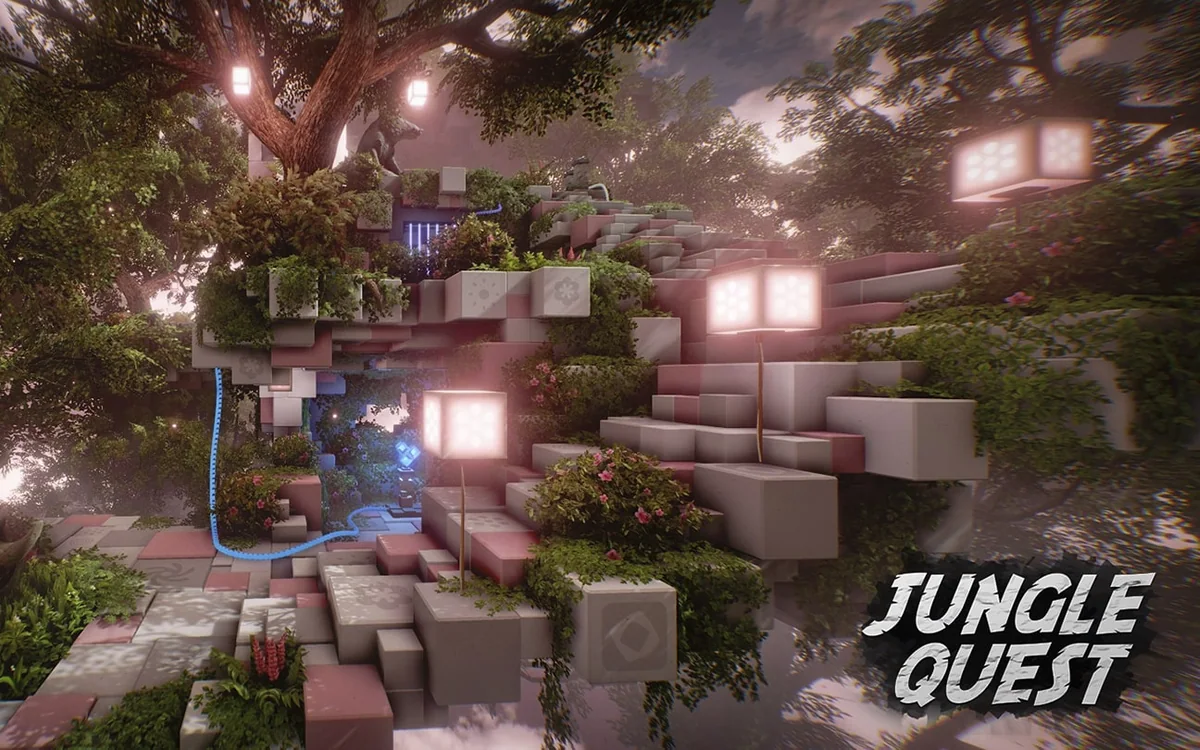 Jungle Quest cooperative VR escape-room scene 9