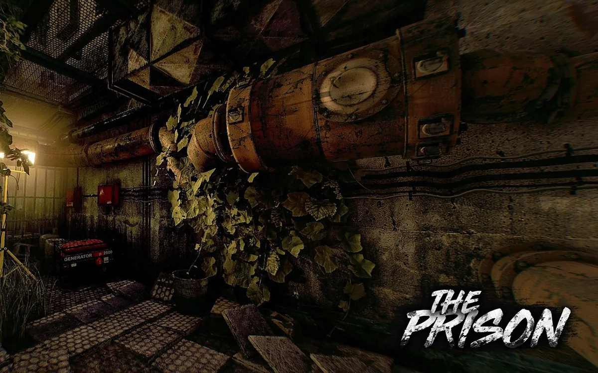 The Prison cooperative VR escape-room scene 6