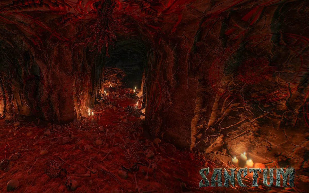 Sanctum cooperative VR escape-room scene 6