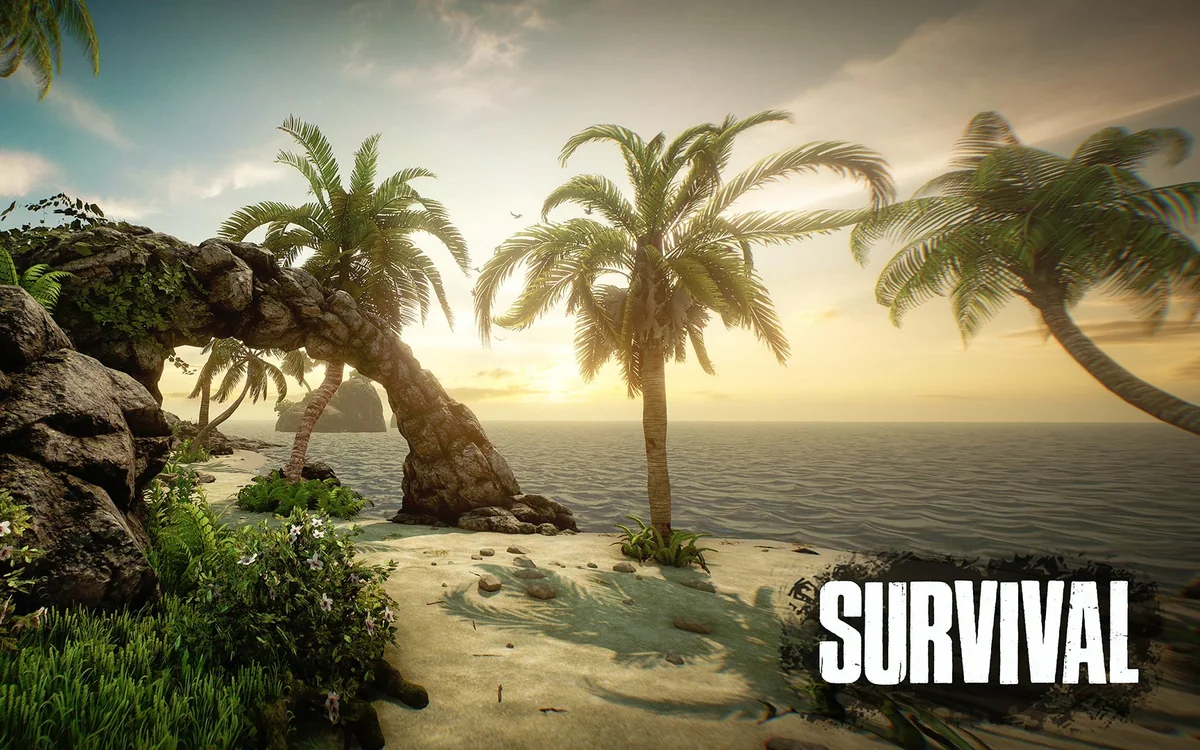 Survival cooperative VR escape-room scene 6