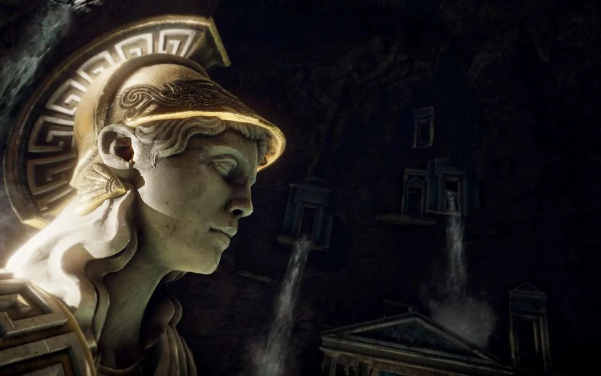 Beyond Medusa's Gate cooperative VR escape-game scene 1