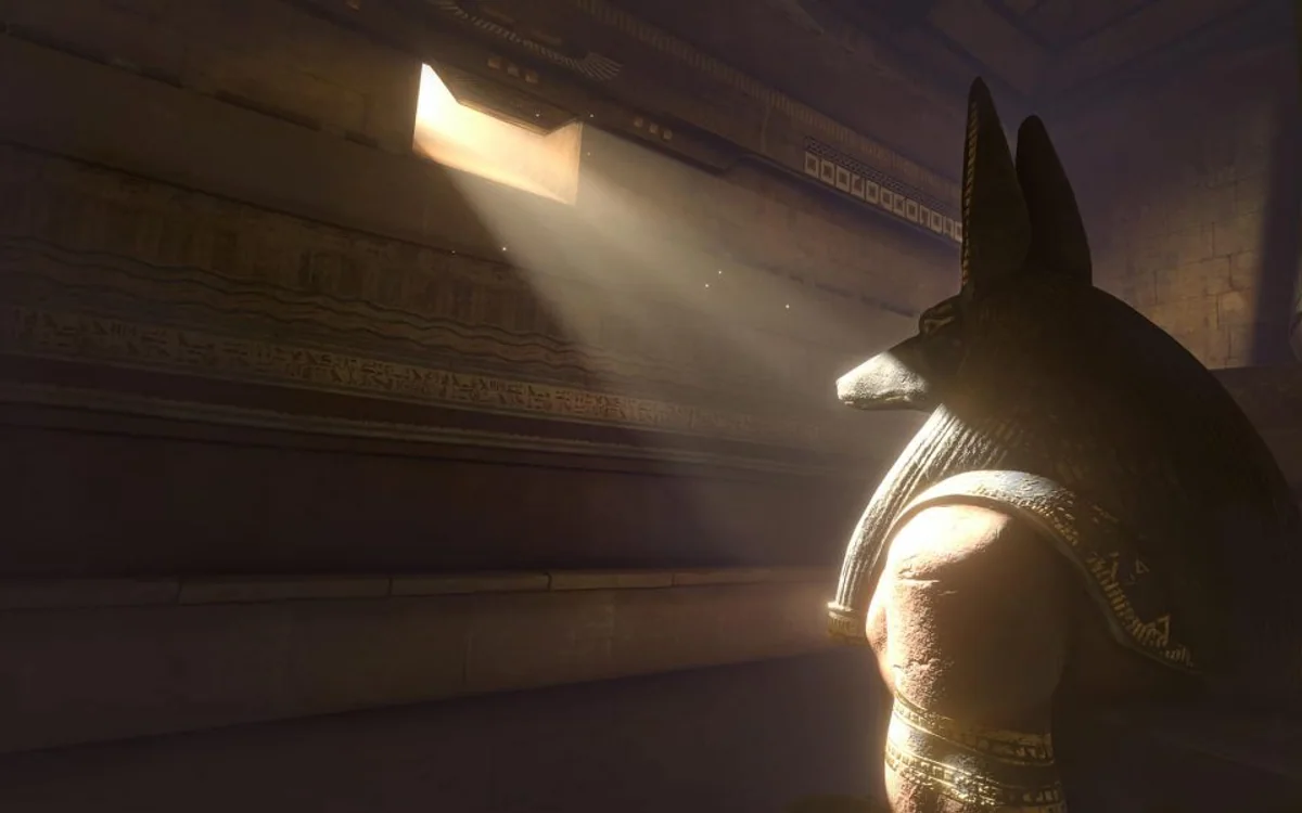 Escape the Lost Pyramid cooperative VR escape-game scene 1